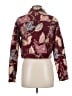 Forever 21 Floral Burgundy Jacket Size M - photo 2