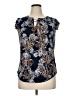 Perseption Concept Blue Sleeveless Blouse Size XL - photo 1