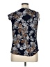 Perseption Concept Blue Sleeveless Blouse Size XL - photo 2