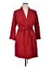 H&M 100% Polyester Red Coat Size 16 - photo 1
