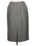 Kasper A.S.L. 100% Wool Houndstooth Gray Wool Skirt Size 10 - photo 2