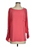 Ann Taylor LOFT 100% Polyester Pink 3/4 Sleeve Blouse Size S - photo 1