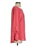Ann Taylor LOFT 100% Polyester Pink 3/4 Sleeve Blouse Size S - photo 4