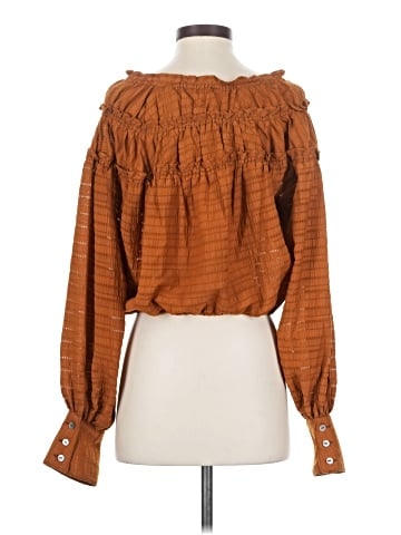 Free People Long Sleeve Blouse (view 2)