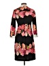 Vince Camuto 100% Polyester Floral Black Casual Dress Size 2 - photo 2