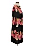 Vince Camuto 100% Polyester Floral Black Casual Dress Size 2 - photo 4