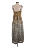 J.Crew Collection 100% Polyester Metallic Gold Cocktail Dress Size 2 - photo 2