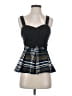 Deletta Black Sleeveless Top Size XS - photo 1