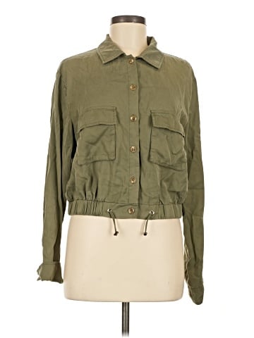 Lulus Long Sleeve Button-Down Shirt (view 1)