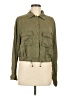 Lulus Green Long Sleeve Button-Down Shirt Size M - photo 1