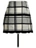E&M Collection Plaid Gray Casual Skirt Size S - photo 2