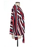 Signature Studio 100% Polyester Stripes Red Long Sleeve Blouse Size L - photo 4