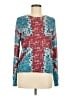 Boden Paisley Teal Pullover Sweater Size M - photo 1