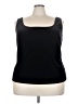 Alex Evenings Black Sleeveless Top Size 3X - photo 1