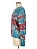 Boden Paisley Teal Pullover Sweater Size M - photo 5