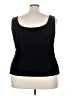 Alex Evenings Black Sleeveless Top Size 3X - photo 2