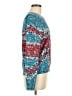 Boden Paisley Teal Pullover Sweater Size M - photo 4