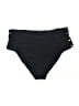 Decree Solid Black Swimsuit Bottoms Size M - photo 2