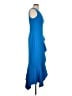 Xscape Blue Cocktail Dress Size 10 - photo 4