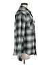 RVCA 100% Cotton Plaid Gray Long Sleeve Button-Down Shirt Size M - photo 4