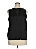 Pleione Black Sleeveless Blouse Size XL - photo 1