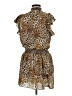 1.State 100% Polyester Animal Print Brown Casual Dress Size M - photo 2