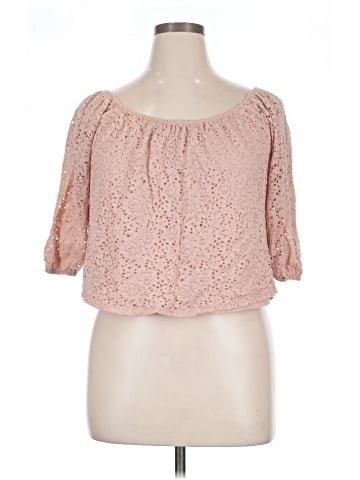 Hollister Short Sleeve Blouse (view 1)
