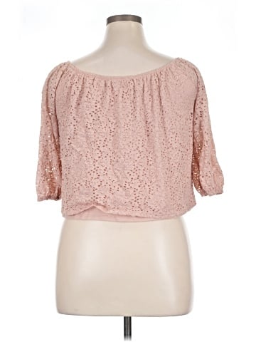Hollister Short Sleeve Blouse (view 2)