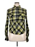 Fox 100% Cotton Plaid Green Long Sleeve Blouse Size XL - photo 1