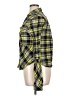 Fox 100% Cotton Plaid Green Long Sleeve Blouse Size XL - photo 5