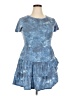 Bebop Tie-dye Blue Casual Dress Size XXL - photo 1