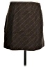 J.Crew 100% Wool Argyle Brown Wool Skirt Size 4 - photo 2
