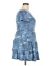 Bebop Tie-dye Blue Casual Dress Size XXL - photo 4