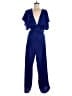 Flounce 100% Polyester Solid Blue Jumpsuit Size 8 - photo 1