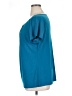 Worthington 100% Polyester Teal Short Sleeve Blouse Size 1X - photo 5