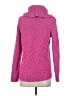 Talbots Chevron-herringbone Pink Turtleneck Sweater Size P (petite) - photo 2
