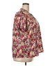 Fun2Fun 100% Rayon Floral Red Short Sleeve Blouse Size 2X - photo 4