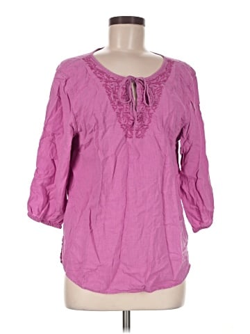 Eddie Bauer 3/4 Sleeve Blouse (view 1)