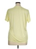 Nike 100% Polyester Yellow Short Sleeve Top Size XL - photo 2
