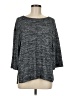 Gap Gray 3/4 Sleeve T-Shirt Size M - photo 1
