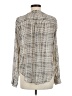 41Hawthorn 100% Polyester Tweed Ivory Long Sleeve Blouse Size M - photo 2