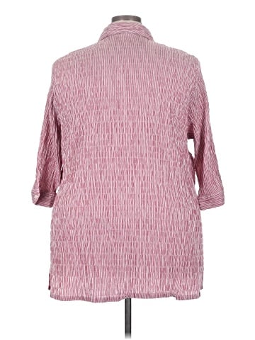 Ulla Popken 3/4 Sleeve Blouse (view 2)