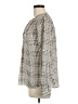 41Hawthorn 100% Polyester Tweed Ivory Long Sleeve Blouse Size M - photo 5