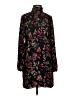 A.L.C. 100% Polyester Floral Black Casual Dress Size 4 - photo 1
