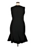 Kasper Solid Black Cocktail Dress Size 18 - photo 2