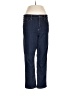 St. John's Bay Chevron-herringbone Blue Jeans Size 12 (petite) - photo 1