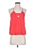 Express 100% Polyester Orange Sleeveless Top Size XS - photo 1