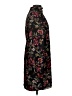A.L.C. 100% Polyester Floral Black Casual Dress Size 4 - photo 4