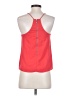 Express 100% Polyester Orange Sleeveless Top Size XS - photo 2