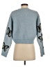 Luna Ivy 100% Polyester Blue Pullover Sweater Size S - photo 2